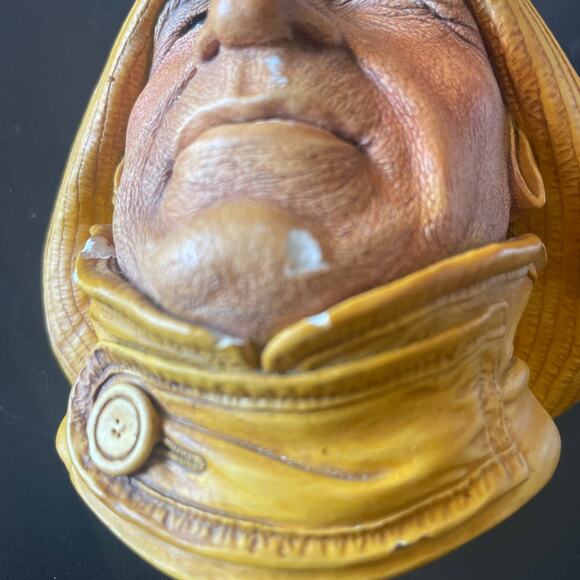 Vintage Bossons Chalkhead Chalkware Life Boat-Man Seafarers Series 1966 - Picture 9 of 11